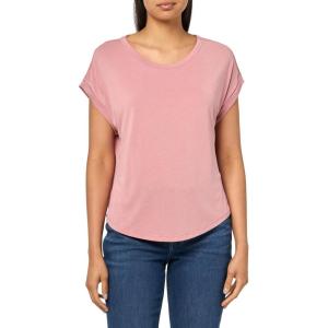 imageLucky Brand Womens Short Sleeve Sandwash Dolman TeeAsh Rose