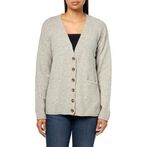 imageLucky Brand Womens Slouchy Pocket CardiLight Heather Grey