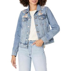 imageLucky Brand Womens Tomboy Trucker JacketLoretto Sky