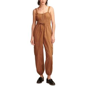 imageLucky Brand Womens Womens Military JumpsuitCoffee Liqueur