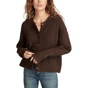 imageLucky Brand womens Slouchy Cropped CardiChocolate Torte