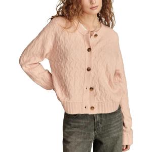 imageLucky Brand womens Slouchy Cropped CardiRose Smoke