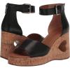 imageLucky Brand Womens Himmy Sculpted Wedge SandalBlack