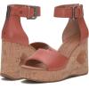 imageLucky Brand Womens Himmy Sculpted Wedge SandalEco Red