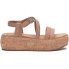 imageLucky Brand Womens Jacobean Platform Sandal WedgeTan