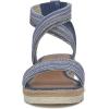 imageLucky Brand Womens Thimba Wedge SandalDark Chambray