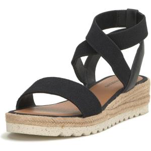 imageLucky Brand Womens Thimba Wedge SandalBlack