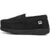 imageLucky Brand Boys Micro Suede Fuzzy Lined Moccasin Slippers for KidsBlack
