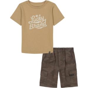 imageLucky Brand Boys 2pc Short SetMulti
