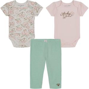 imageLucky Brand babygirls 3 Pieces Pant SetEgretRosewaterLichen