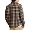 imageLucky Brand Mens Big Slub Twill Plaid Long Sleeve Utility ShirtBlack Multi