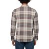 imageLucky Brand Mens Brushed Long Sleeve Knit ShirtingBrown Multi