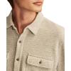 imageLucky Brand Mens Brushed Long Sleeve Knit ShirtingHeather Grey