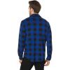 imageLucky Brand Mens Buffalo Plaid Knit ShirtBlue Multi