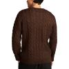imageLucky Brand Mens Cable Crew Neck SweaterChocolate Torte