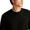 imageLucky Brand Mens Cable Crew Neck SweaterDark Black