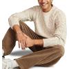 imageLucky Brand Mens Cable Crew Neck SweaterTofu