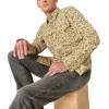 imageLucky Brand Mens Corduroy Printed Western Long Sleeve ShirtCamo Multi