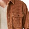 imageLucky Brand Mens Corduroy Utility Long Sleeve ShirtThrush