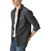imageLucky Brand Mens Corduroy Western Long Sleeve ShirtParisian Nights