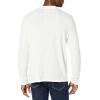 imageLucky Brand Mens Crewneck Vintage Washed Snap Button Henley ShirtBright White
