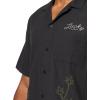 imageLucky Brand Mens Embroidered Camp Collar ShirtPhantom