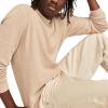 imageLucky Brand Mens Fine Gauge Crew SweaterBros B2621 Oatmeal Heather