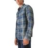 imageLucky Brand Mens Indigo Plaid Western Long Sleeve ShirtBlue Plaid