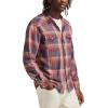 imageLucky Brand Mens Indigo Plaid Western Long Sleeve ShirtRed Multi