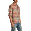 imageLucky Brand Mens Jacquard Humboldt Utility ShirtOrange Multi