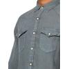imageLucky Brand Mens Linen Western Long Sleeve ShirtDark Slate