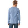 imageLucky Brand Mens Long Sleeve Crew Neck One Pocket French Rib Thermal ShirtNavy Heather