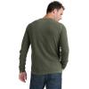 imageLucky Brand Mens Long Sleeve Crew Neck One Pocket French Rib Thermal ShirtOlive Night