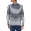 imageLucky Brand Mens Long Sleeve Venice Burnout TeeNavy Multi