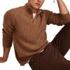 imageLucky Brand Mens NEP 14 Mock Neck SweaterCamel 2