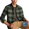 imageLucky Brand Mens Plaid Cloud Soft FlannelOlive Multi