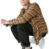 imageLucky Brand Mens Plaid Cloud Soft Long Sleeve FlannelNatural Multi Plaid