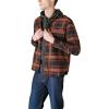 imageLucky Brand Mens Plaid Cloud Soft Long Sleeve FlannelNavyOrange