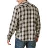 imageLucky Brand Mens Plaid Dobby Western Long Sleeve ShirtBlack Dobby Plaid