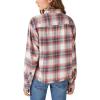 imageLucky Brand Mens Plaid Dobby Western Long Sleeve ShirtCream Plaid