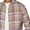 imageLucky Brand Mens Plaid Utility Cloud Soft Long Sleeve FlannelOlive Multi