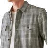imageLucky Brand Mens Plaid Utility Long Sleeve Flannel ShirtGrey Malange