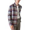 imageLucky Brand Mens Plaid Utility Long Sleeve Flannel ShirtGreyRedBlue