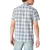 imageLucky Brand Mens Plaid Workwear Short Sleeve ShirtWhiteNavy