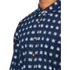 imageLucky Brand Mens Printed 1 Pocket Long Sleeve ShirtIndigo Multi