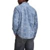 imageLucky Brand Mens Printed Paisley 1 Pocket Long Sleeve ShirtBlue Multi