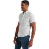 imageLucky Brand Mens Short Sleeve Button Up One Pocket San Gabriel ShirtBlue Print 20