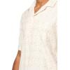 imageLucky Brand Mens Short Sleeve Camp Collar ShirtCream Multi