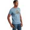 imageLucky Brand Mens Short Sleeve Crew Neck Coyote Rider TeeAllure