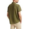 imageLucky Brand Mens Short Sleeve Double Weave Utility ShirtDeep Lichen Green